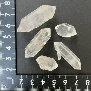 【E24332】まとめ売り チベットの水晶 両錐 石墨 天然石 鉱物 パワーストーン チベット産 水晶 原石