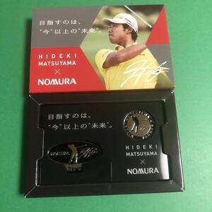 非売品 松山英樹プロ グリップマーカー NOMURA HIDEKI MATSUYAMA