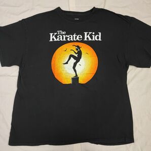 MOVIE　映画　Tシャツ　ベストキッド　karate kid XL ブラック プリント