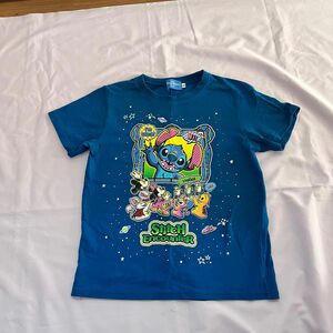 TDL ディズニーリゾート　ディズニーランド　半袖Tシャツ　スティッチ　140