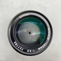 【C-31】Nikon ニコン NIKKOR 105mm 1:2.5 カメラレンズ 動作未確認_画像4
