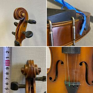 【A-11】SUZUKI スズキ バイオリン 4/4 1961 弓 ハードケース 弦楽器 動作未確認 ジャンクの画像6