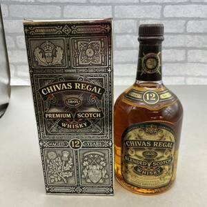 【酒P-2】 CHIVAS REGAL シーバスリーガル 12年 スコッチウイスキー 箱 750ml 40％ 未開栓