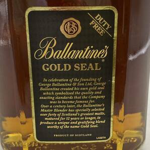 【酒A-1】 Ballantine's GOLD SEAL バランタイン ゴールドシール スペシャルリザーブ 12年 スコッチウイスキー 1L 1000ml 43% 未開栓の画像8