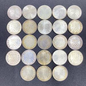 [4-3] old coin 1964 TOKYO Showa era 39 year Tokyo Olympic 1,000 jpy coin ×23 sheets total face value 23,000 jpy 