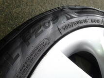 難あり！トヨタ純正 16インチ4Hアルミ RADIAL F209タイヤ 195/50R16　４本◆R6-324-10_画像3