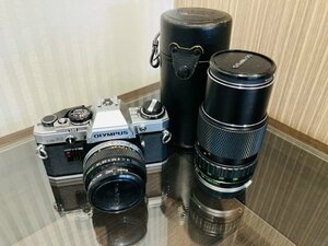 フィルムカメラ OLYMPUS OM10 M-SYSTEM F.ZUIKO AUTO-S 1:1.8 f=50mm オリンパス カメラ 中古 他レンズおまけ 　 【鑑定本舗】