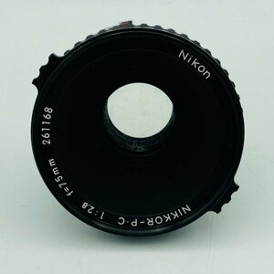 NIKON ニコン カメラレンズ NIKKOR-P 1:2.8 f＝75㎜ レンズ　【鑑定本舗】