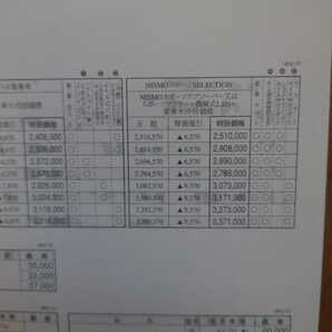 1998年4月・S13・シルエイティ・価格表(A3)&案内状(A4)・ カタログ・無・SILEIGHTY きっずはあと 限定500台 頭文字D 180SX シルビアの画像4