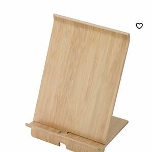 IKEA タブレット　スマホ置き台　木製　タブレットスタンド　バンブー
