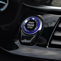 BMW エンジン スタート ボタン 3D クリスタルタイプ ブラック F20 F22 F30 F10 F48 F25 F15 など スターターボタン_画像5
