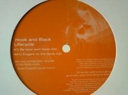 テクノ Hook And Black / Lifecycle 12インチです。