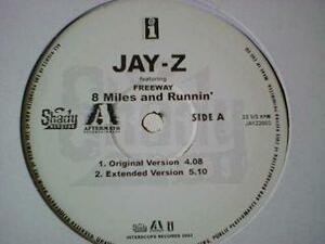 HipHop Jay-Z / 8 Miles And Runnin' 12インチ新品です。