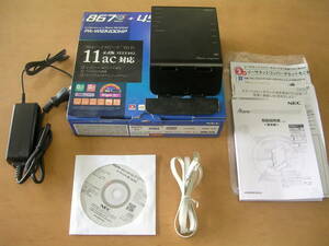 【コンピュータ)】無線LAN　NEC　Aterm　PA-WG1800HP3　：WiFi　無線　LAN　ホームルーター