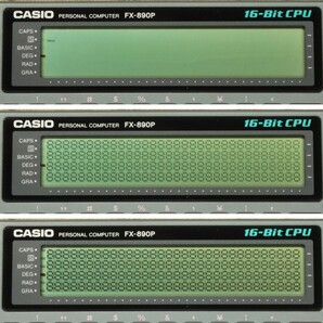 [中古] CASIO FX-890P RAM増設 メンテナンス品 ポケットコンピュータ (カシオ ポケコン)の画像6