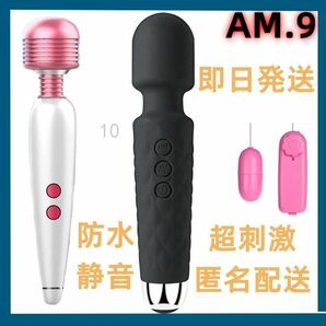 AM9 全身のこりに★強力小型★ 電マ 電マ 筋肉マッサージ エステ 肩もみ 筋肉のこり 電マ 癒し 振動　 電マ 女性(3Qu)