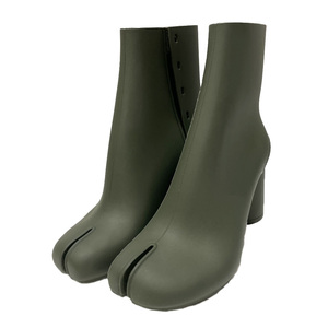  used SA/ ultimate beautiful goods Maison Margiela Margiela tabi boots size 37(JP24cm degree ) split tu8cm heel rain tabi 20460986
