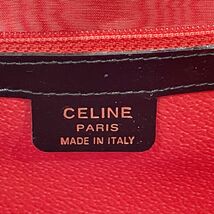 中古AB/使用感小 CELINE セリーヌ ショルダーバッグ ロゴ スターチャーム ヴィンテージ レディース 20460920_画像6