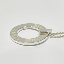 中古AB/使用感小 TIFFANY&Co. ティファニー シルバー925 ネックレス 1837 オープン サークル T＆Co レディース シルバー 20458254_画像5