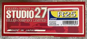 STUDIO27 1/20 ルノー R25 2005 未組立て品 スタジオ27