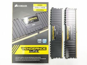 Corsair CMK16GX4M2A2666C16 [DDR4-2666 PC4-21300]　16GB(8GB×2枚組)