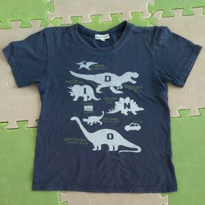 3can4on 半袖 Tシャツ 130cm 恐竜柄