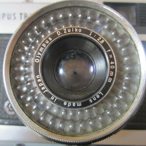 2台まとめ オリンパス OLYMPUS TRIP 35  (D.Zuiko F=40mm 1:2.8 ) フィルムカメラ シャッター切れます ジャンク扱いの画像10