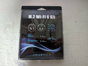 Asrock M.2 Wi-Fi 6 Kit 【開封済み未使用】