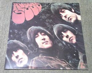 輸入盤1LP：BEATLES/RUBBER SOUL/YELLOW PARLOPHONE/PCS 3075/PMC1267/ブラック・マーブル・カラー