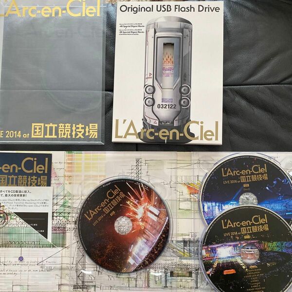 L'Arc〜en〜Ciel LIVE2014 at 国立競技場 Blu-ray 初回生産限定盤