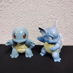 NR998 フィギュア ポケットモンスター ポケモン モンコレ モンスターコレクション 任天堂 TOMY 初期 カメール ゼニガメ2体セット