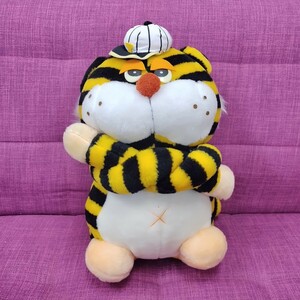 NR1163 阪神タイガース マスコット ぬいぐるみ 野球 ベースボール BASEBALL トラ 虎 TIGERS 全長約40cm レトロ 