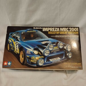 NM18 プラモデル タミヤ スポーツカーシリーズ 1/24 スバル インプレッサ WRC 2001 ラリー オブ グレートブリテン TAMIYA IMPREZA 組立途中