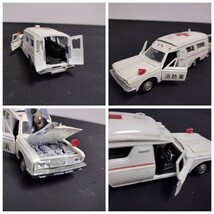 NR1241 ダイヤペット YONEZAWA TOYS TOYOPET CROWN 消防署 クラウン TOYOTA 当時物 トヨタ ミニカー レトロ ヨネザワ 金属製 くるま 車_画像8