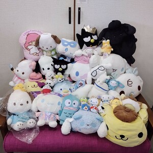 NR1249 SANRIO мягкая игрушка Sanrio суммировать Pom Pom Purin Pochacco Bad Badtz Maru Cinnamoroll рукоятка gyo Don ki Kirara смокинг Sam 