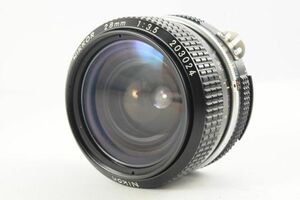 ★超美品★Nikon ニコン Ai NIKKOR 28mm 1:2.8 清潔感溢れる非常に綺麗な外観！クリアーな光学！0359