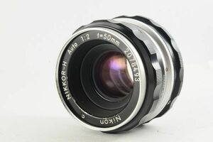 ★超美品★ニコン Nikon NIKKOR-H Auto 50mm F2 清潔感溢れる非常に綺麗な外観！クリアーな光学！0366