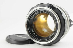 ★美品★ニコン NIKON NIKKOR-S AUTO 50mm F1.4 清潔感溢れる綺麗な外観！クリアーな光学！0358