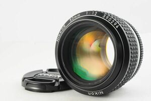 ★超美品★Nikon Ai-S NIKKOR 50mm F1.2 使用感の少ない綺麗な外観！クリアーな光学！0406