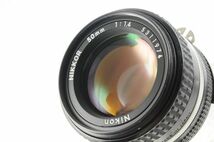 ★超美品★ Nikon ニコン Ai-S NIKKOR 50mm F1.4 清潔感溢れる非常に綺麗な外観！クリアーな光学！0444_画像9