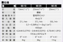 C1ロ【京都定#19.1132キサ060405-13】 工進 　ギャードポンプ20mm径　GC-20_画像2