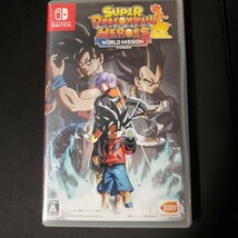 Nintendo switch スーパードラゴンボールヒーローズ ワールドミッション 任天堂 ニンテンドースイッチ ソフト_画像1