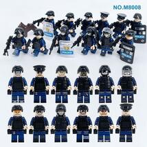 12体セット LEGO レゴ互換 ミニフィグ 米軍警察部隊 ポリス 武器装備警察犬 フィギュア アメリカ軍 保安官部隊 警察犬 匿名配送 送料無料_画像6