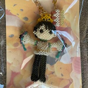 ビーズドール ストラップ ビーズアクセサリー　羽生結弦san くまのプーさん SEIMEI ② ハンドメイド