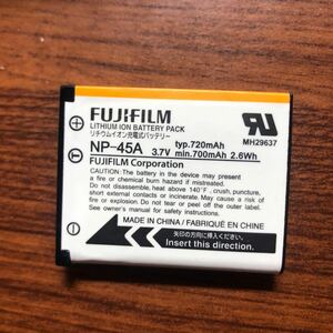 送料無料　満充電後電圧測定　NP-45A FUJIFILM 純正品