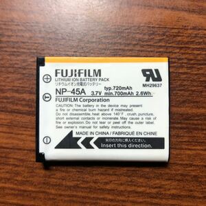 送料無料　満充電後電圧測定　NP-45A FUJIFILM 純正品