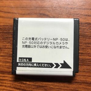 送料無料 満充電後電圧測定 NP-50 FUJIFILM 純正品の画像2