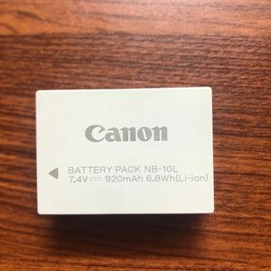 送料無料　満充電後電圧測定　NB-10L CANON キャノン 純正品