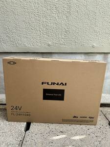 超極上美品！未使用！未開封！FUNAI 液晶テレビ FL-24H1040 テレビ　地上 ・BS・110度CS デジタルハイビジョン液晶テレビ　24V