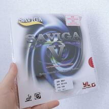 完全アンチ　粒高 ラバー 卓球 ラバー Dawei SAVIGA V R2_画像1